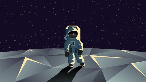 moon landing space